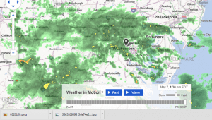 Southern soaker hitting northern virginia