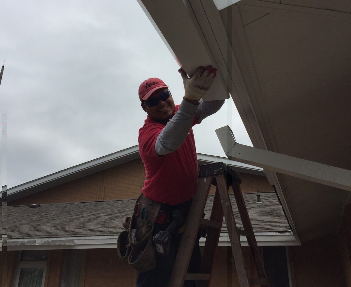 Gutter installation