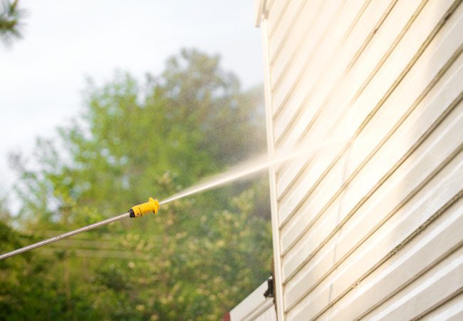 When is the best time to have your house power washed in Northern Virginia?